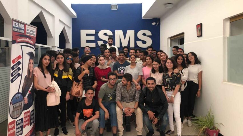 Les étudiants de l'ESMS
