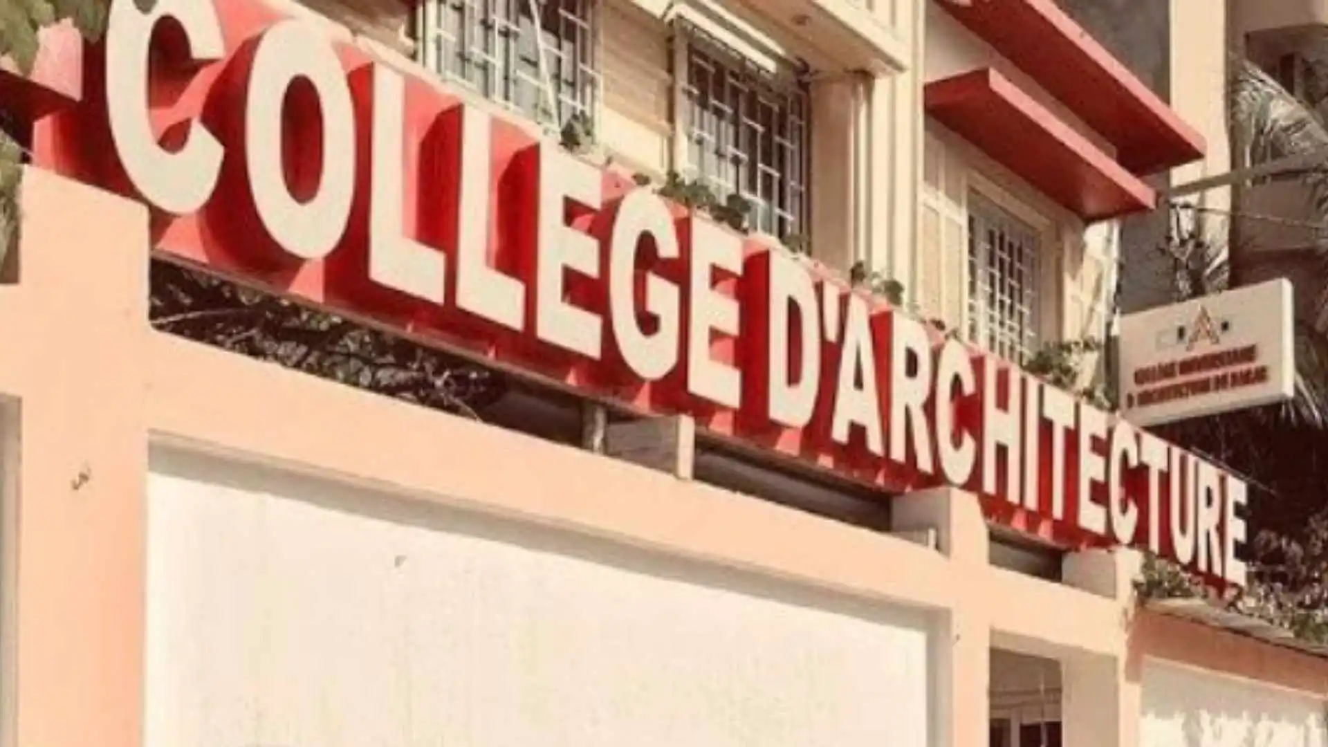 CUAD - Collège Universitaire d'Architecture de Dakar