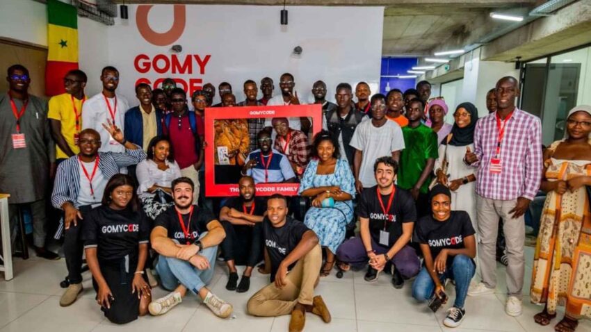 les membres et étudiants de GOMYCODE
