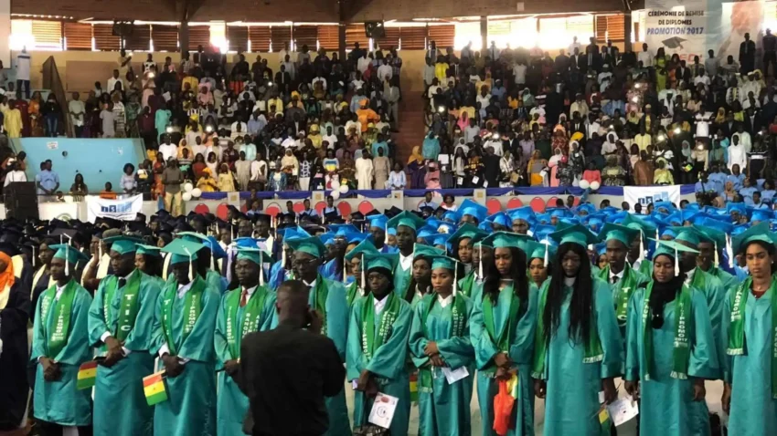 Cérémonie de remise de diplômes ISEG