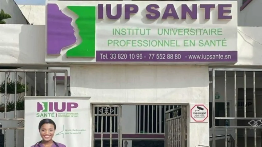 Bâtiment de l'IUP Santé