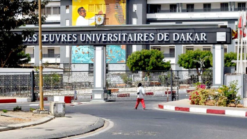 Entrée de l'UCAD